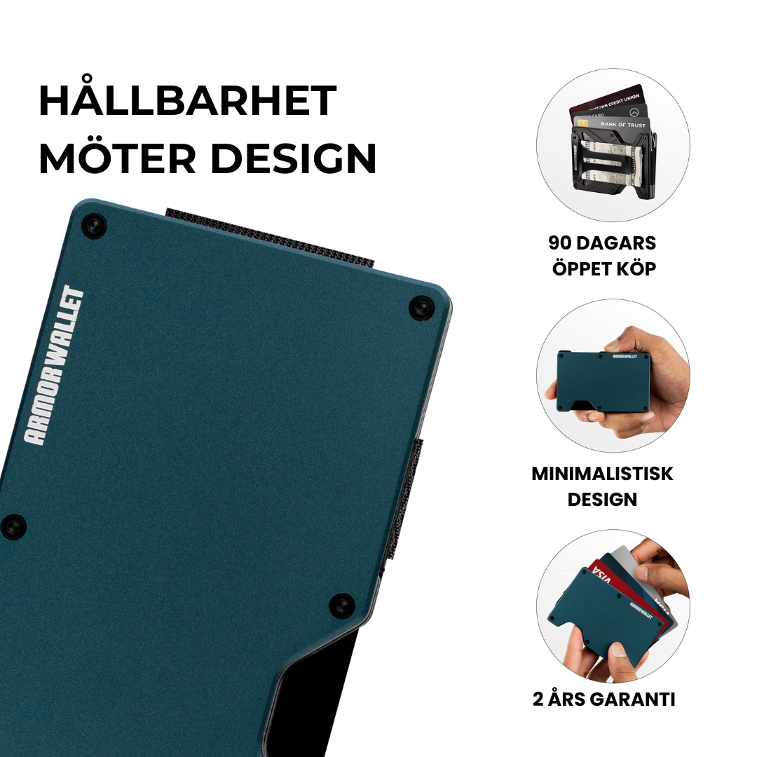 Armorwallet - Byggd för en livstid